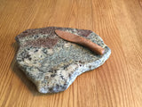 Granite Cutting Board and Hardwood Knife