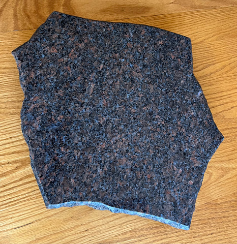 Granite Laze Susan Black, Brown, Cream and Salmon