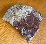 Granite Lazy Susan Brown Cream and Burgundy
