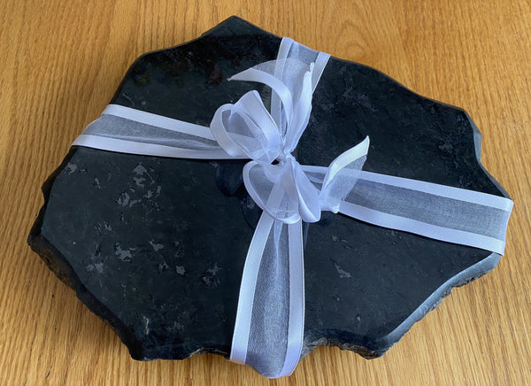 Granite Cutting Board and Hardwood Knife